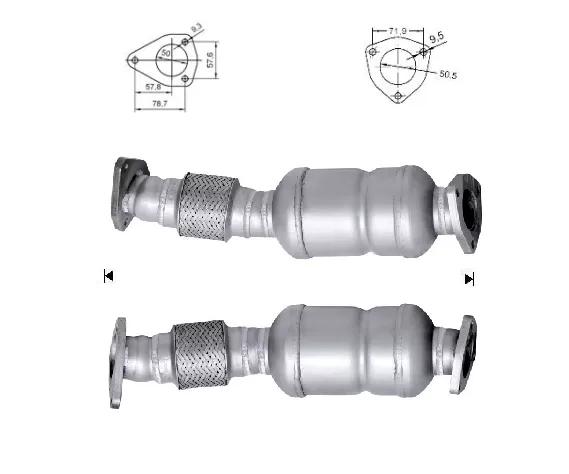 CATALYSEUR AUDI A4 1.9 TDI