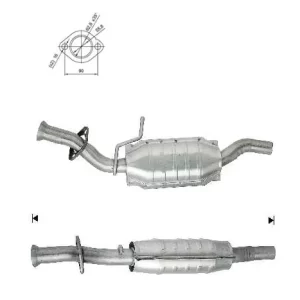 CATALYSEUR FORD FIESTA 1.3i Courier