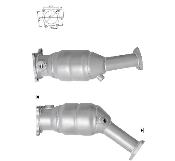 CATALYSEUR AUDI A6 2.0i TFSI