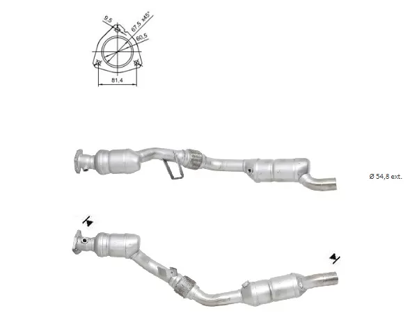 CATALYSEUR AUDI A4 3.0i V6
