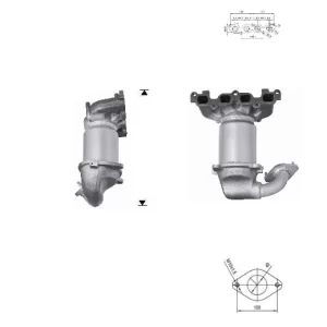 CATALYSEUR FORD FUSION 1.6