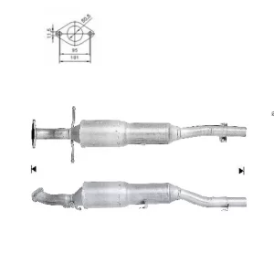 CATALYSEUR FORD FOCUS 1.4i