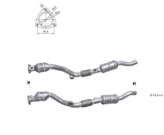CATALYSEUR SUPERB 2.8i