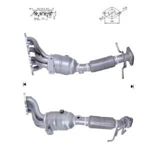 CATALYSEUR FORD FOCUS 1.4i 16V