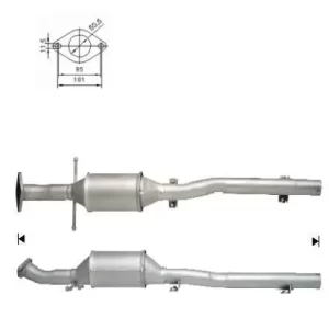 CATALYSEUR FORD FOCUS 1.6i 16V