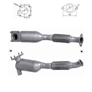 CATALYSEUR FORD FOCUS 1.8TDi
