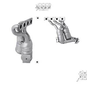 CATALYSEUR BMW 120i 2.0i 16V