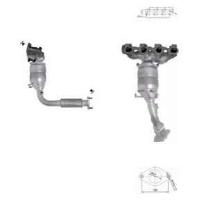 CATALYSEUR FORD STREETKA 1.6i 8V