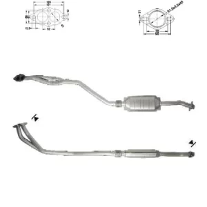 CATALYSEUR BMW M40,M43