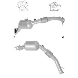 CATALYSEUR FORD RANGER 2.2TD