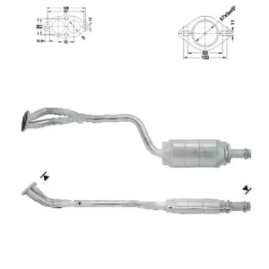 CATALYSEUR BMW E36