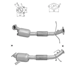 CATALYSEUR FORD TOURNEO 1.8TD