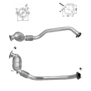 CATALYSEUR BMW 320TD 150 cv