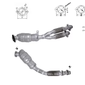 CATALYSEUR BMW 525TD E39
