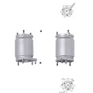 CATALYSEUR CHEVROLET/ OPEL