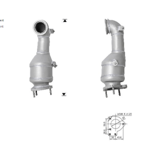 CATALYSEUR CHEVROLET CRUZE 2.0TD