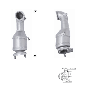 CATALYSEUR CHEVROLET EPICA 2.0TD