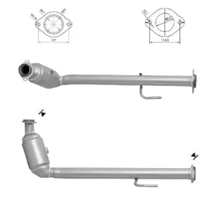 CATALYSEUR CHRYSLER WRANGLER 2.4i 4WD