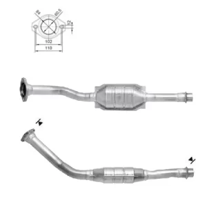 CATALYSEUR CITROEN BERLINGO 2.0TD HDI
