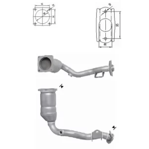 CATALYSEUR CITROËN C2 1.1i