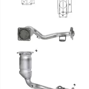 CATALYSEUR CITROËN C3 1.1i