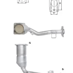 CATALYSEUR CITROËN C2 1.4i