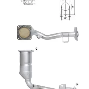 CATALYSEUR CITROËN C2/C3