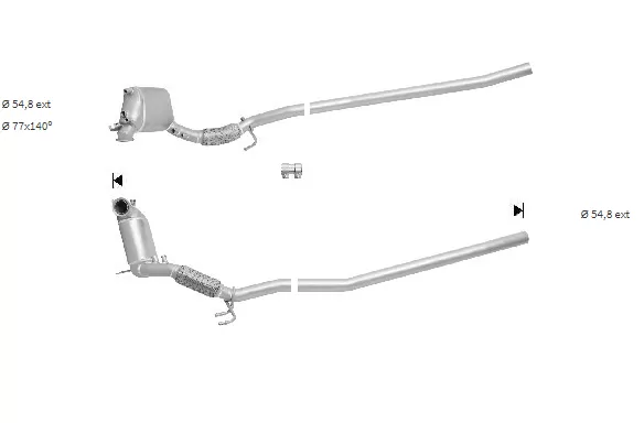 Filtre a particules AUDI / SEAT / SKODA / VW