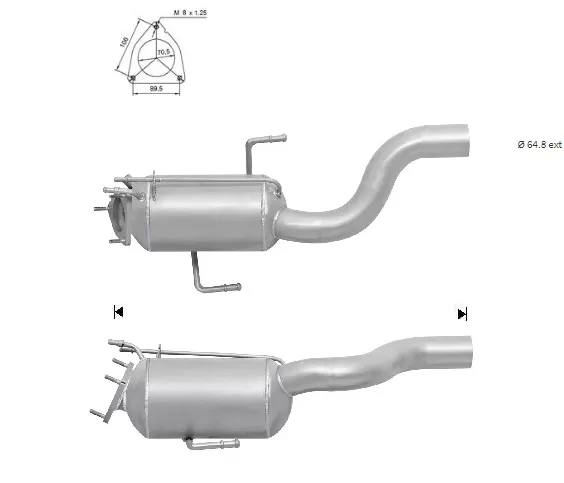 DPF AUDI Q7 / VW TOUAREG 3.0