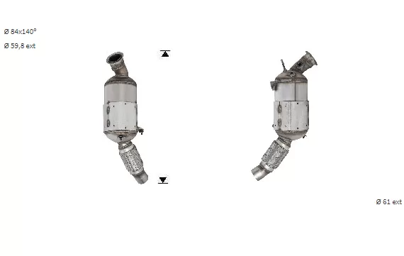 Filtre a particules BMW 318TD