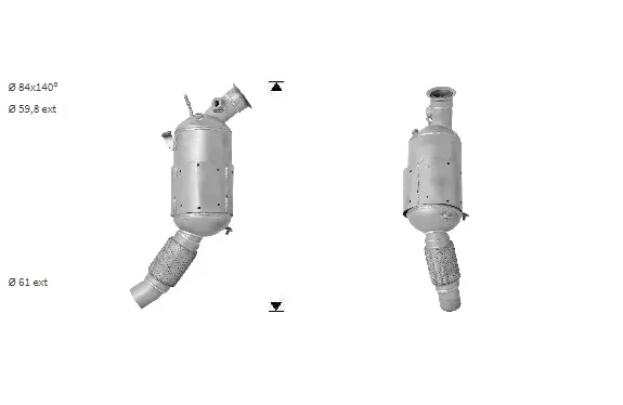 Filtre a particules BMW 123D 2.0TD