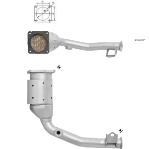 CATALYSEUR FIAT FIORINO 1.4i 8V