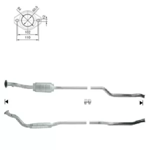 CATALYSEUR CITROËN XANTIA 1.8i 8V