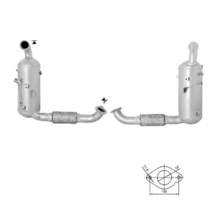 Filtre a particules FORD FOCUS 1.6TD