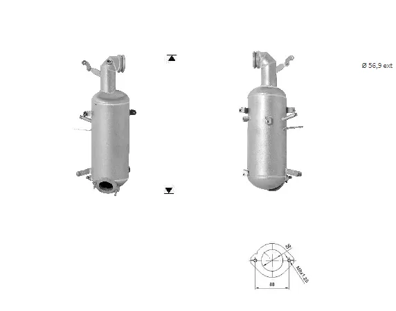 DPF ALFA ROMEO, DODGE, FIAT, LANCIA, SUZUKI