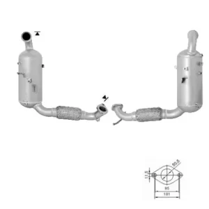 Filtre a particules FORD ECOSPORT