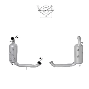 DPF pour FORD MAZDA VOLVO