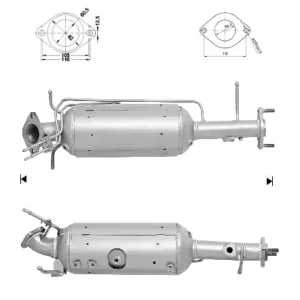 Filtre a particules MAZDA 3 2.0TD