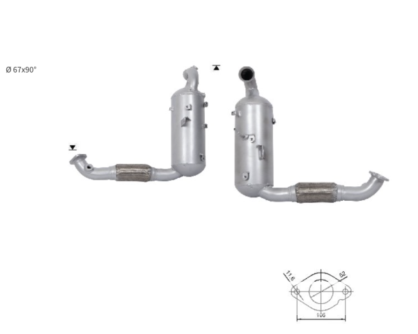 FORD FOCUS 1.5TD Dieselpartikelfilter, 2077588