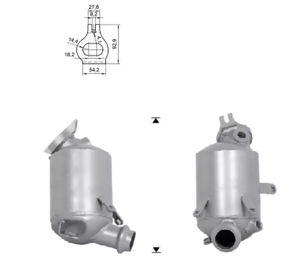 CATALYSEUR DACIA, NISSAN, RENAULT