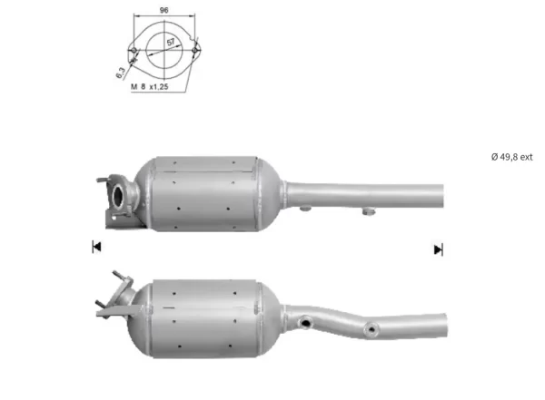 DPF RENAULT MEGANE 1.9TD