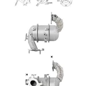 Filtre a particules NISSAN QASHQAI 1.6TD