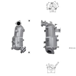 DPF TOYOTA VERSO 2.0TD D4D