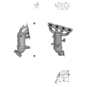 CATALYSEUR KIA NIRO 1.6i