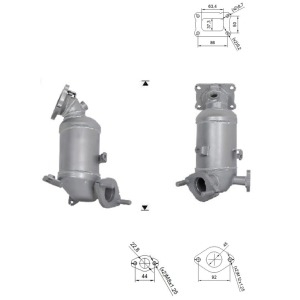 CATALYSEUR HYUNDAI i10 1.0i 12V