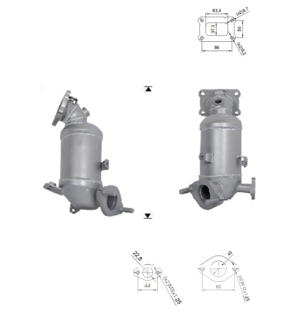 CATALYSEUR HYUNDAI i10 1.0i 12V