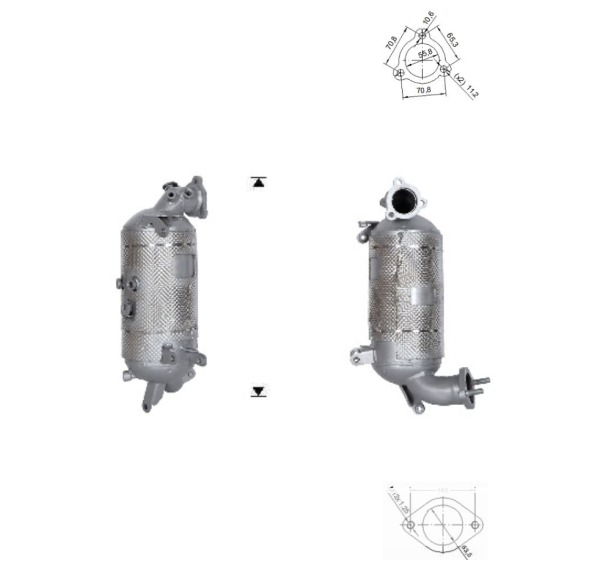 DPF HYUNDAI TUCSON 2.0TD, 289B02F050