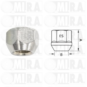 DADO RUOTA FIL. SX 12X1.5 CH 21  5295014140