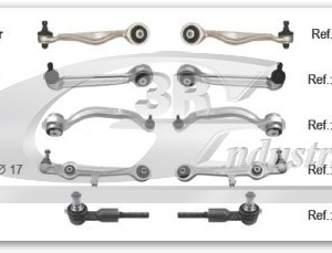 KIT BRAS SUSPENSION 8E0407693AG, 8E0407694AG