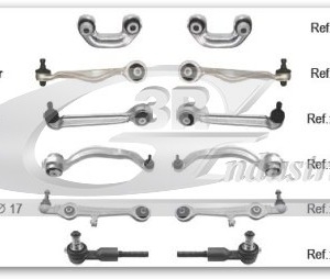 KIT BRAS SUSPENSION 8D0498998